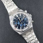 Audemars Piguet Royal Oak Chronograph 26240ST.OO.1320ST.05 (2024) - Blauw wijzerplaat 41mm Staal (2/8)