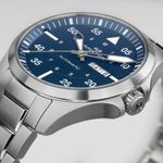 Hamilton Khaki Aviation H64635140 (2026) - Blauw wijzerplaat 42mm Staal (3/4)
