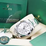 Rolex Datejust 41 126300 (2021) - Zilver wijzerplaat 41mm Staal (7/7)