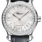 Chopard Happy Sport 278559-3003 (2025) - Zilver wijzerplaat 36mm Staal (1/1)