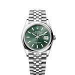 Rolex Datejust 36 126200 (2024) - Groen wijzerplaat 36mm Staal (1/8)