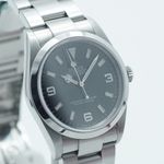 Rolex Explorer 114270 (2005) - Black dial 36 mm Steel case (4/8)