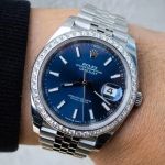 Rolex Datejust 41 126300 (2023) - Blue dial 41 mm Steel case (4/6)