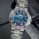 Oris Aquis Date 01 400 7790 4150-07 8 23 02PEB (Onbekend (willekeurig serienummer)) - Meerkleurig wijzerplaat 44mm Staal (1/8)
