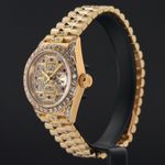 Rolex Lady-Datejust 69178 (1984) - Diamond dial 26 mm Yellow Gold case (4/7)