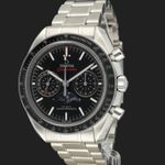Omega Speedmaster Moonphase 304.30.44.52.01.001 (2018) - Black dial 44 mm Steel case (1/8)