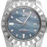 Tudor Hydronaut 20010 (2012) - Blauw wijzerplaat 41mm Staal (1/8)