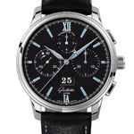 Glashütte Original Senator Chronograph Panorama Date 1-37-01-03-02-35 (2024) - Black dial 42 mm Steel case (1/1)