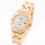 Rolex Lady-Datejust Pearlmaster 69318 (1994) - 29 mm Yellow Gold case (1/8)