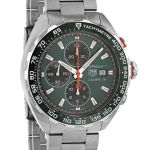 TAG Heuer Formula 1 CAZ201H.BA0876 (2024) - Groen wijzerplaat 44mm Staal (1/2)