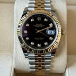 Rolex Datejust 41 126333 (2020) - Black dial 41 mm Gold/Steel case (2/7)