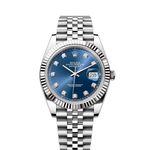 Rolex Datejust 41 126334 (2024) - Blue dial 41 mm Steel case (1/8)