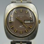 Bulova Vintage Unknown (Onbekend (willekeurig serienummer)) - Bruin wijzerplaat Onbekend Onbekend (9/16)