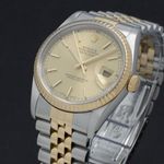 Rolex Datejust 36 16233 (1992) - Gold dial 36 mm Gold/Steel case (7/7)