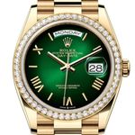 Rolex Day-Date 128348RBR Ombre Green Rom - (1/1)