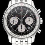 Breitling Navitimer A23322 (2012) - Zwart wijzerplaat 42mm Staal (1/8)