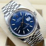 Rolex Datejust 36 126234 (2023) - Blue dial 36 mm Steel case (1/8)