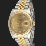 Rolex Datejust 36 116233 (2011) - 36 mm Gold/Steel case (1/8)