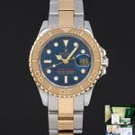 Rolex Yacht-Master 169623 (2005) - Blauw wijzerplaat 29mm Goud/Staal (1/8)
