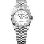Rolex Datejust 36 126234 (2025) - Wit wijzerplaat 36mm Staal (1/1)