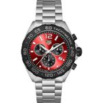 TAG Heuer Formula 1 Quartz CAZ101AN.BA0842 (2024) - Rood wijzerplaat 43mm Staal (1/1)