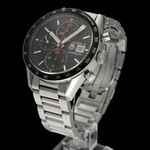 TAG Heuer Carrera Calibre 16 CV201AK (2016) - Black dial 41 mm Steel case (5/8)