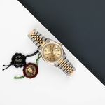 Rolex Datejust 36 16233 (1994) - Champagne dial 36 mm Gold/Steel case (2/8)