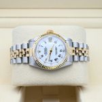 Rolex Datejust 31 68273 (1989) - Wit wijzerplaat 31mm Goud/Staal (5/7)