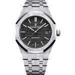 Audemars Piguet Royal Oak Lady 15454BC.GG.1259BC.03 (2025) - Zwart wijzerplaat 37mm Witgoud (1/1)