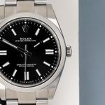 Rolex Oyster Perpetual 41 124300 (2022) - Zwart wijzerplaat 41mm Staal (5/8)