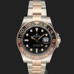 Rolex GMT-Master II 126711CHNR (2018) - Black dial 40 mm Gold/Steel case (3/8)