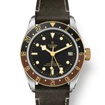 Tudor Black Bay GMT 79833MN-0003 (2023) - Zwart wijzerplaat 41mm Staal (1/8)