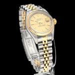 Rolex Lady-Datejust 79173 (2001) - Champagne dial 26 mm Gold/Steel case (3/8)