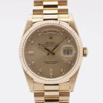 Rolex Day-Date 36 18238 (1992) - Gold dial 36 mm Yellow Gold case (1/8)