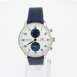 IWC Portuguese Chronograph IW371620 (2025) - White dial 41 mm Steel case (1/4)