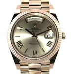 Rolex Day-Date 40 228235 (2021) - Pink dial 40 mm Rose Gold case (1/8)