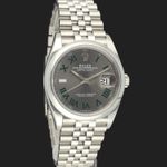 Rolex Datejust 36 126200 (2021) - Grey dial 36 mm Steel case (4/8)