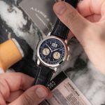 A. Lange & Söhne Datograph 403.035 (2000) - Black dial 39 mm Platinum case (3/8)