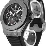 Hublot Big Bang Meca-10 414.NI.1123.RX (2019) - Transparent dial 45 mm Titanium case (3/5)