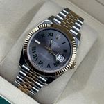 Rolex Datejust 41 126333 (2024) - Grey dial 41 mm Gold/Steel case (8/8)