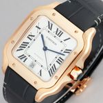 Cartier Santos WGSA0019 (2026) - Silver dial 39 mm Rose Gold case (5/8)