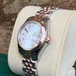 Rolex Lady-Datejust 179171 (2006) - Wit wijzerplaat 26mm Goud/Staal (7/8)