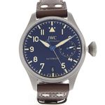 IWC Big Pilot IW501004 (2024) - Zwart wijzerplaat 46mm Titanium (2/4)