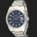 Rolex Datejust 41 126334 (2019) - Blauw wijzerplaat 41mm Staal (1/8)
