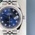 Rolex Datejust 41 126334 (2018) - Blue dial 41 mm Steel case (5/8)