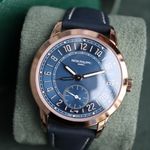 Patek Philippe Calatrava 5224R (2024) - Blauw wijzerplaat 42mm Roségoud (2/2)