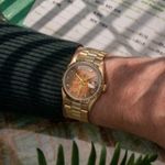 Rolex Day-Date 36 18038 (1986) - Bruin wijzerplaat 40mm Geelgoud (2/8)