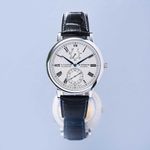 A. Lange & Söhne Langematik 304.049 (2005) - Silver dial 41 mm Platinum case (1/8)