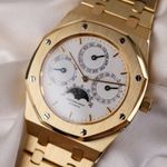 Audemars Piguet Jules Audemars 25919BC.OO.D002CR.02 (1993) - Black dial 39 mm White Gold case (5/8)