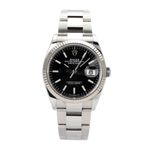 Rolex Datejust 36 126234 (2021) - Black dial 36 mm Steel case (2/8)